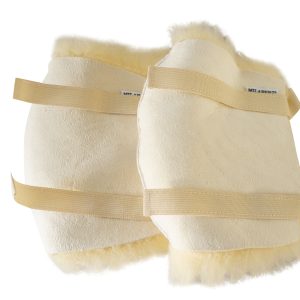 Handmade Sheepskin Knee Pad: Medical Knee Protector, Post-Surgery Gift